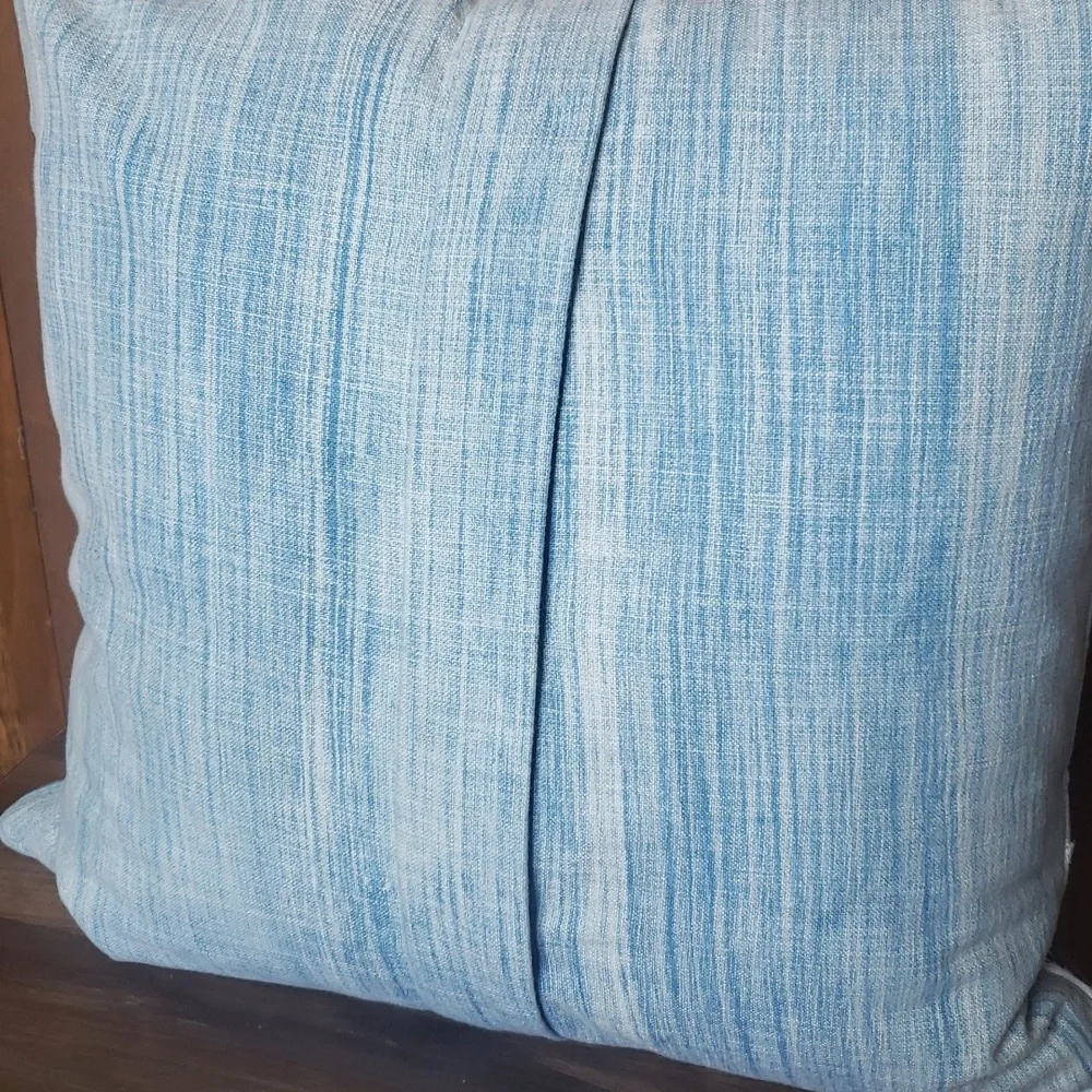 Pottery Barn Floral Applique Embroidered Pillow